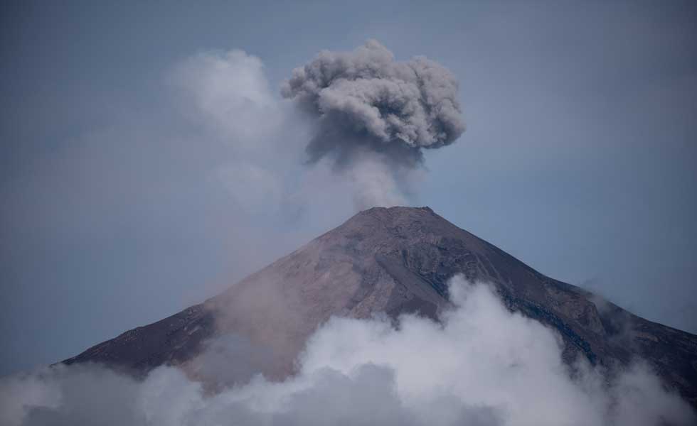 Volcán de Fuego. Foto EFE