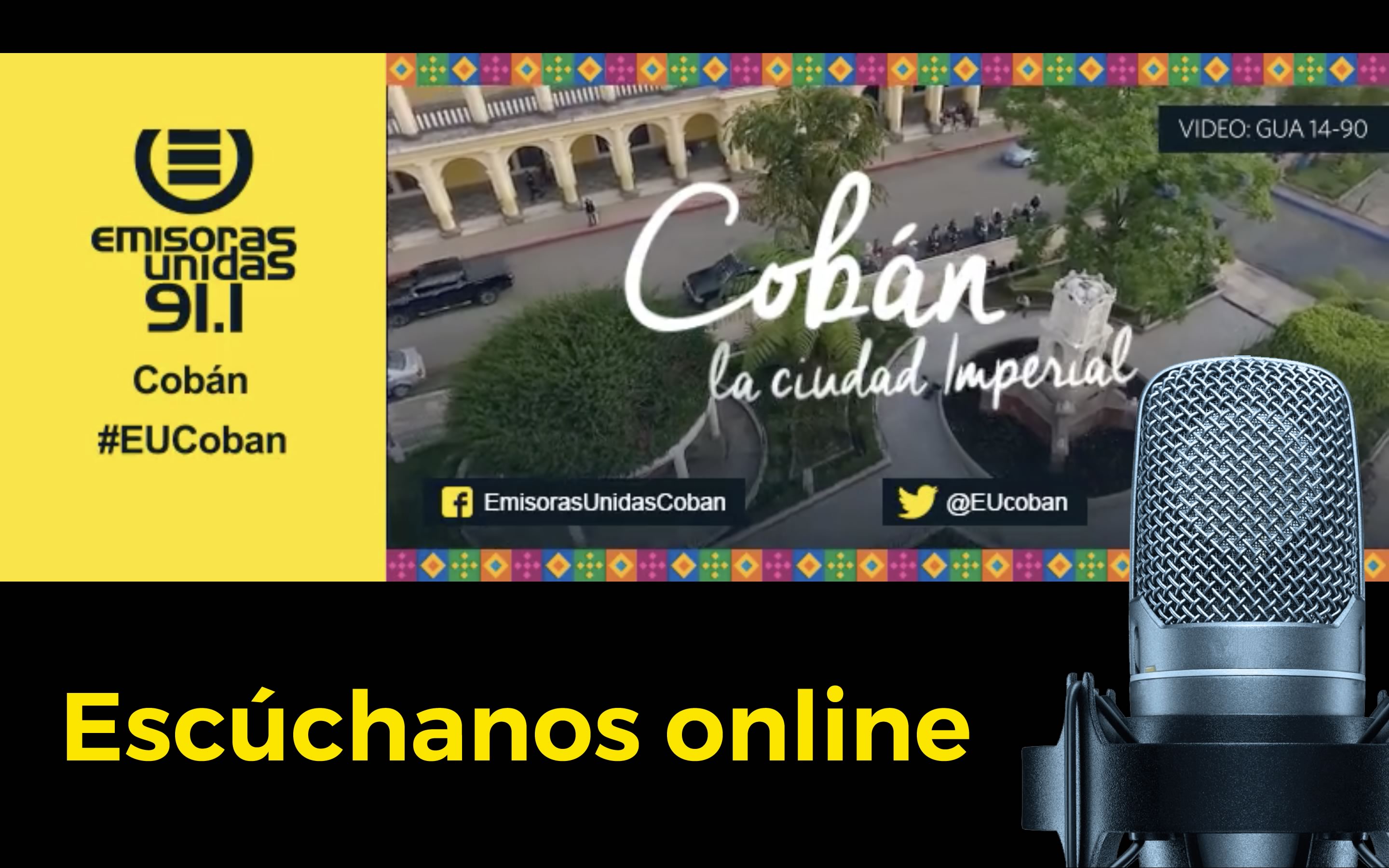 eucoban coban streaming online radio live guatemala emisoras unidas eu