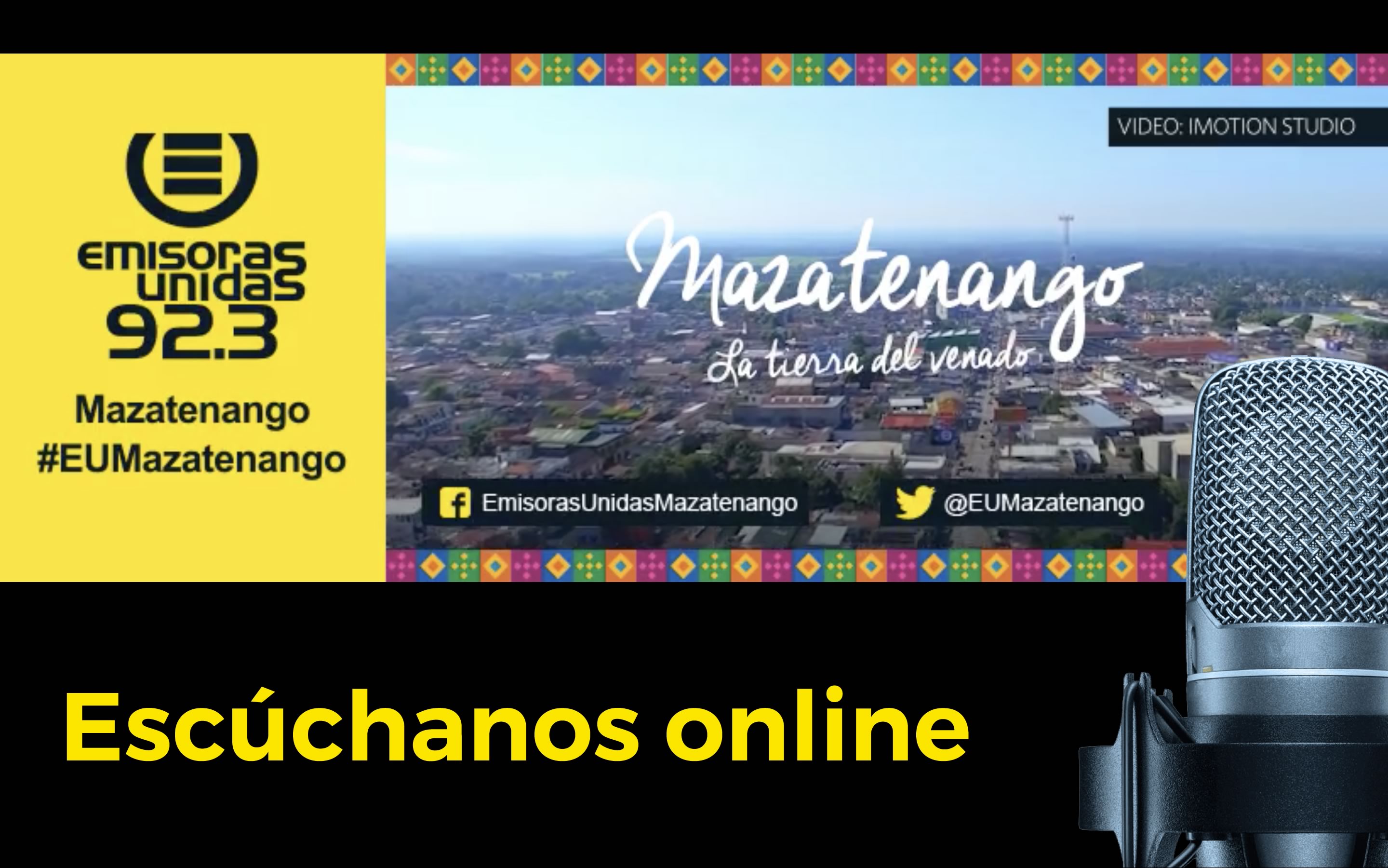 #eumazatenango mazatenango streaming online radio live guatemala emisoras unidas eu