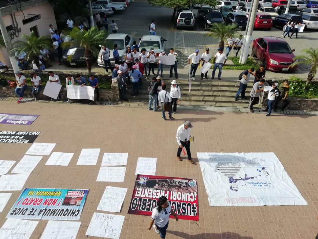 Manifestación en Chiquimula