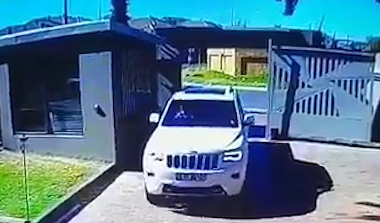 video viral motor asalto Sudáfrica