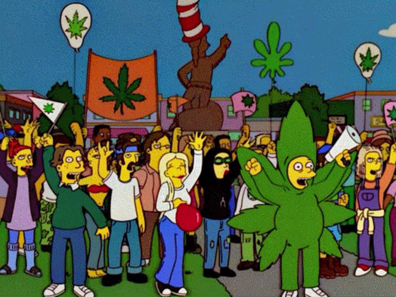 Los Simpson legalización marihuana canadá