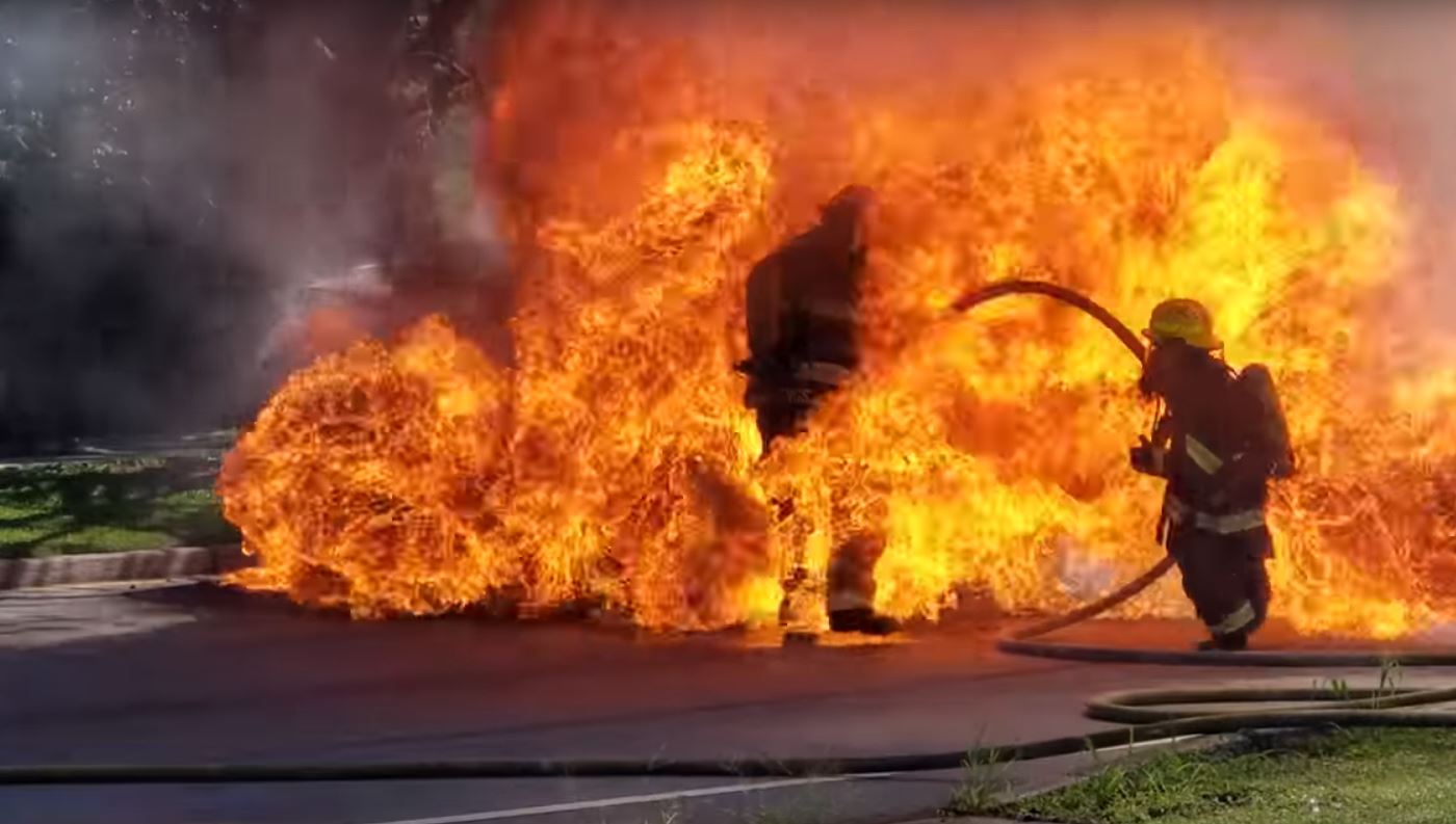 Video Viral explosión bomberos Louisiana Estados Unidos