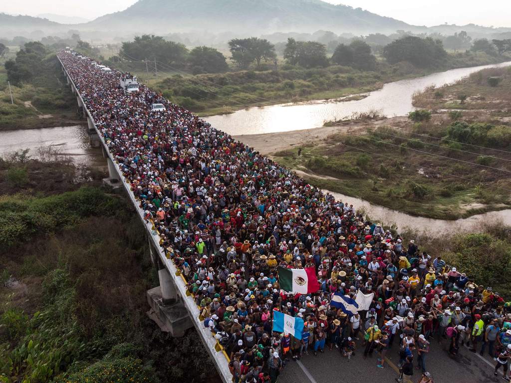 Trump amenaza a migrantes centroamericanos