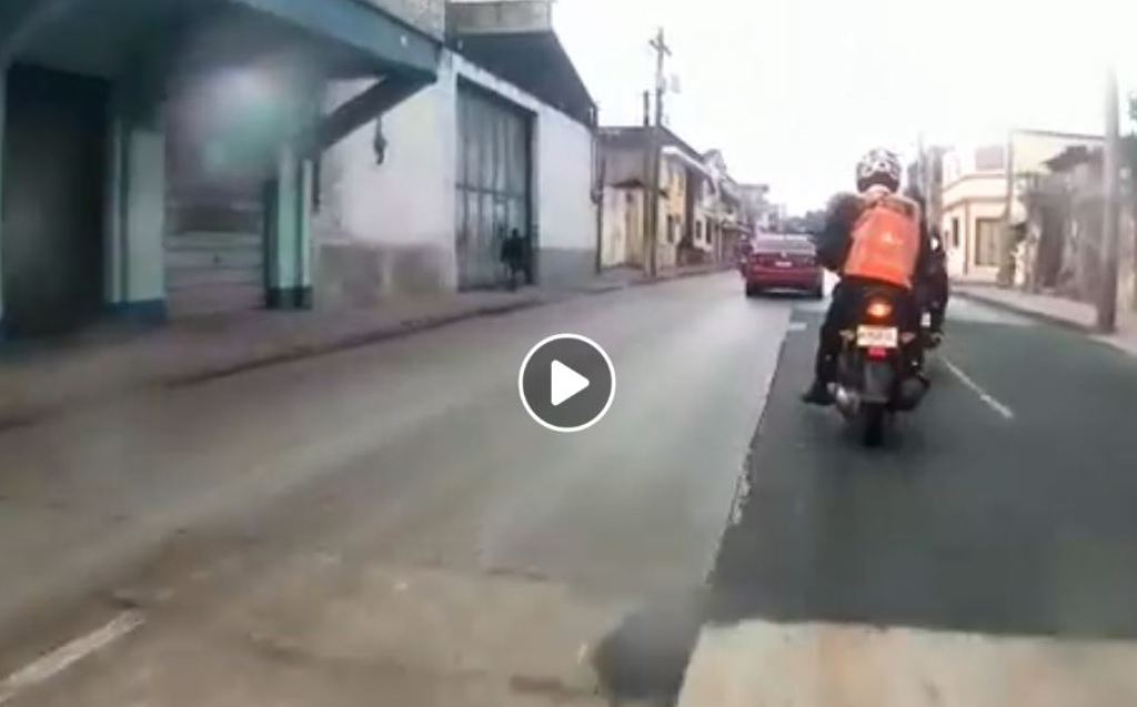 Motorista atropellados zona 1 Guatemala viral