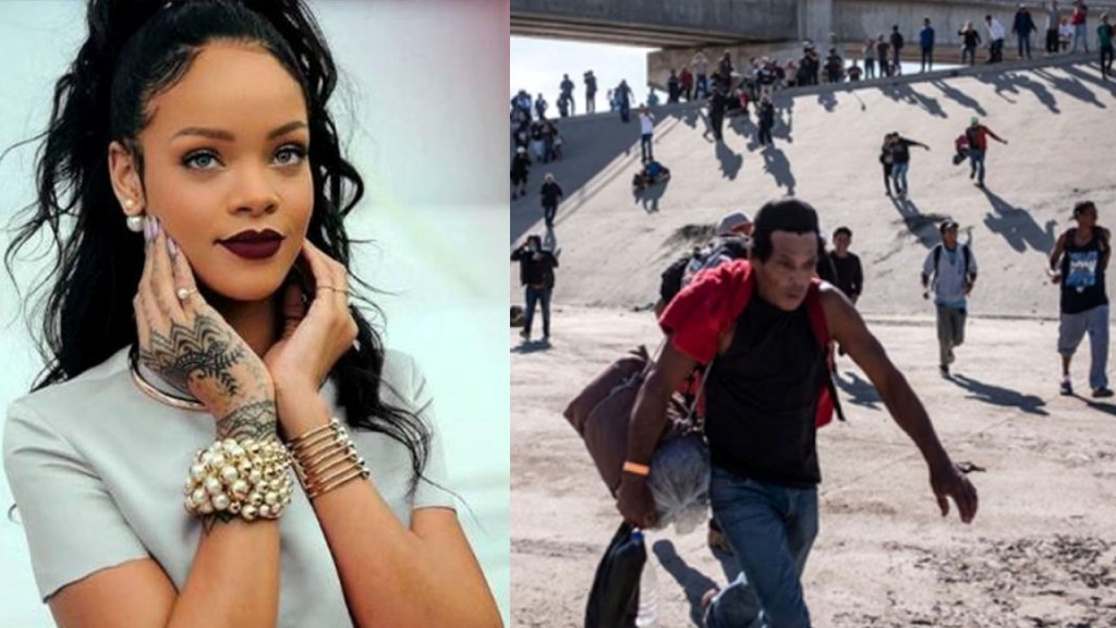 Rihanna terrorismo migrantes