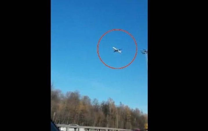 video viral avión moscú