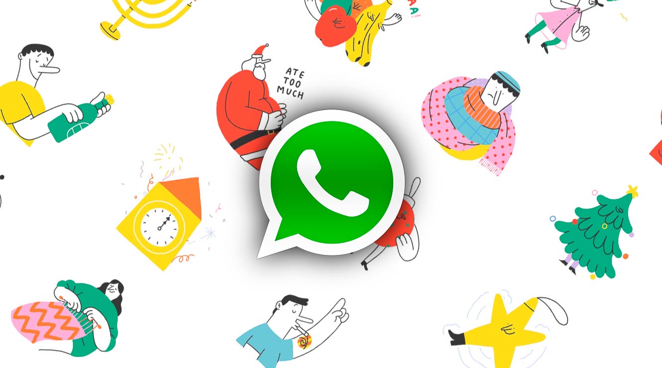 WhatsApp stickers Navidad