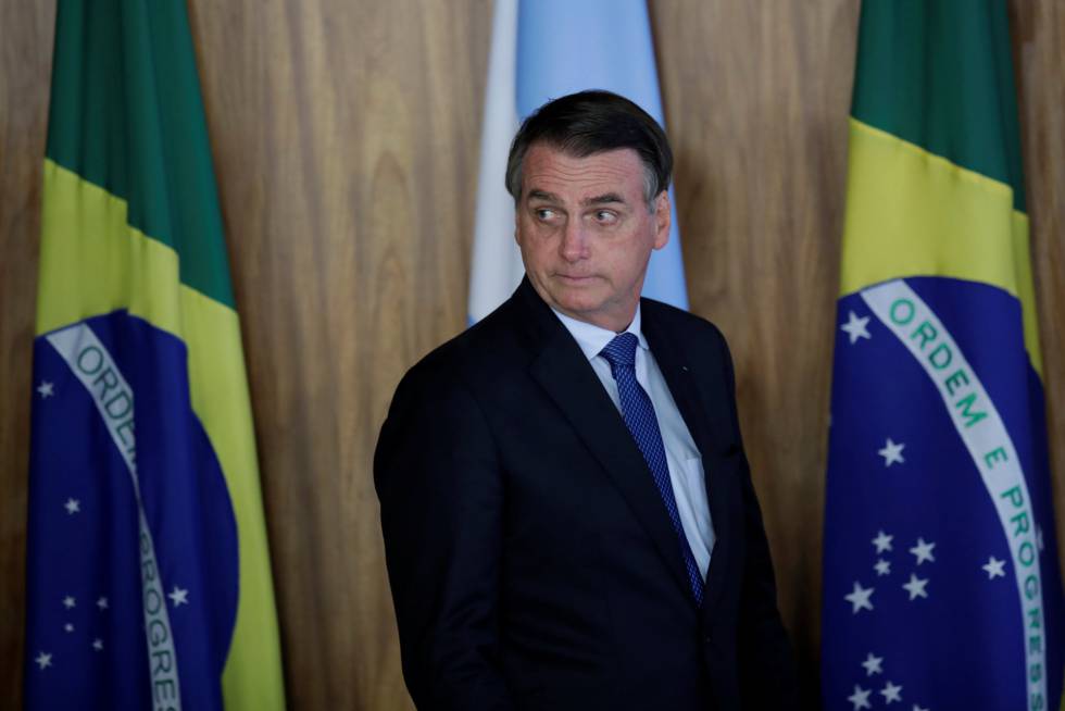 Bolsonaro llega a Davos