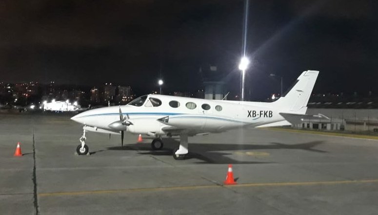 Aeronave con dinero en doble fondo en el Aeropuerto la Aurora
