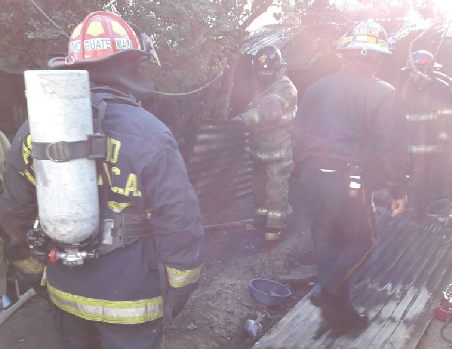 Incendio en Villa Nueva