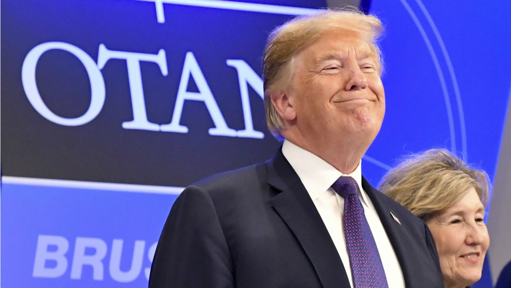 Trump dice que apoya a la OTAN