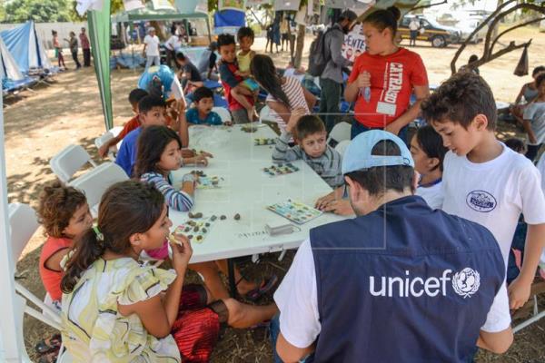 La Unicef reconoce la labor de México y de Guatemala con niños migrantes