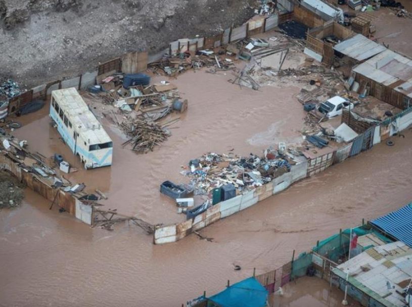 Piñera declara "zona de catástrofe" parte del norte de Chile por lluvias