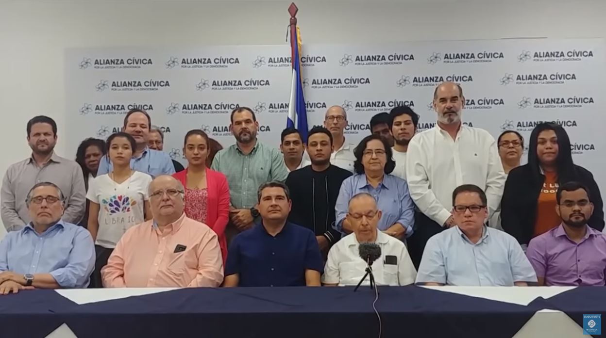 Alianza pedirá a Ortega liberación de presos políticos y reformas electorales