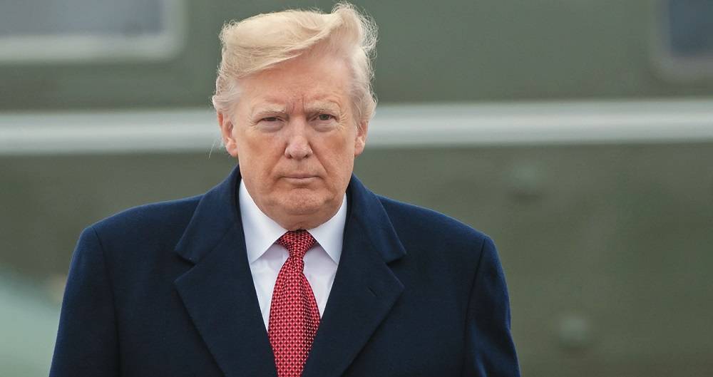 Trump no está "feliz" con acuerdo sobre muro