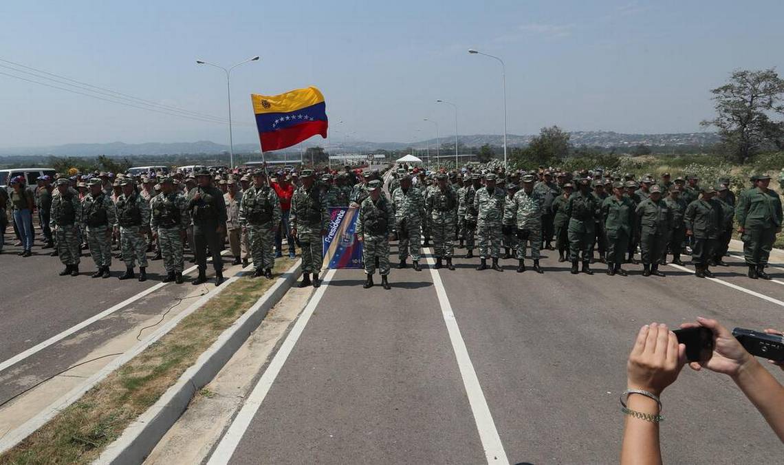 Venezuela refuerza bloqueo
