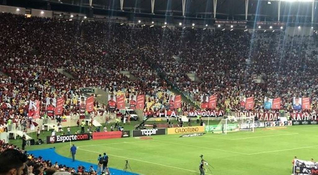 Flamengo emotivo homenaje Maracaná víctimas incendio