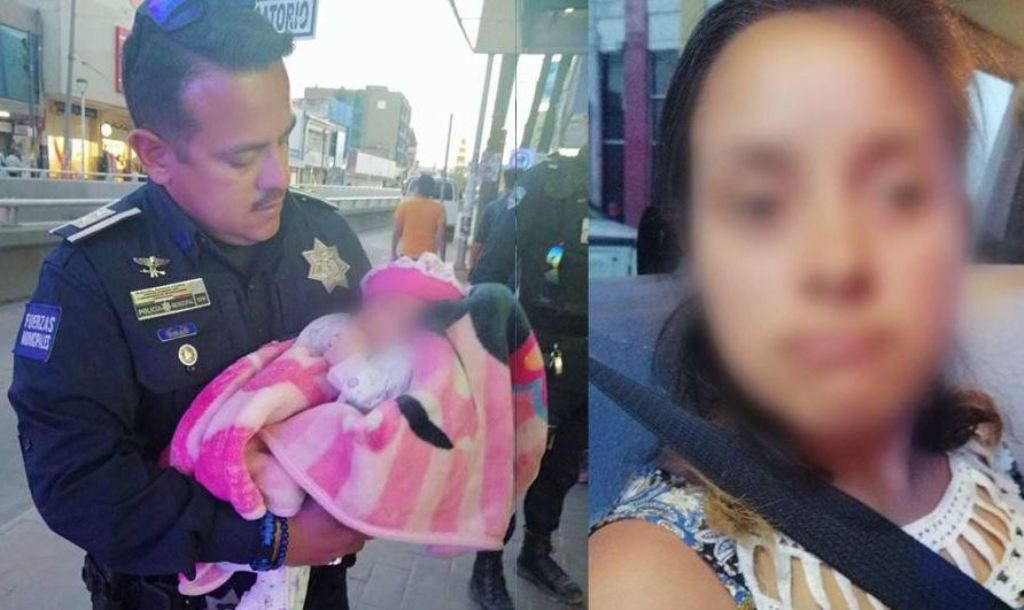 Policía bebé México Ciudad de Juárez