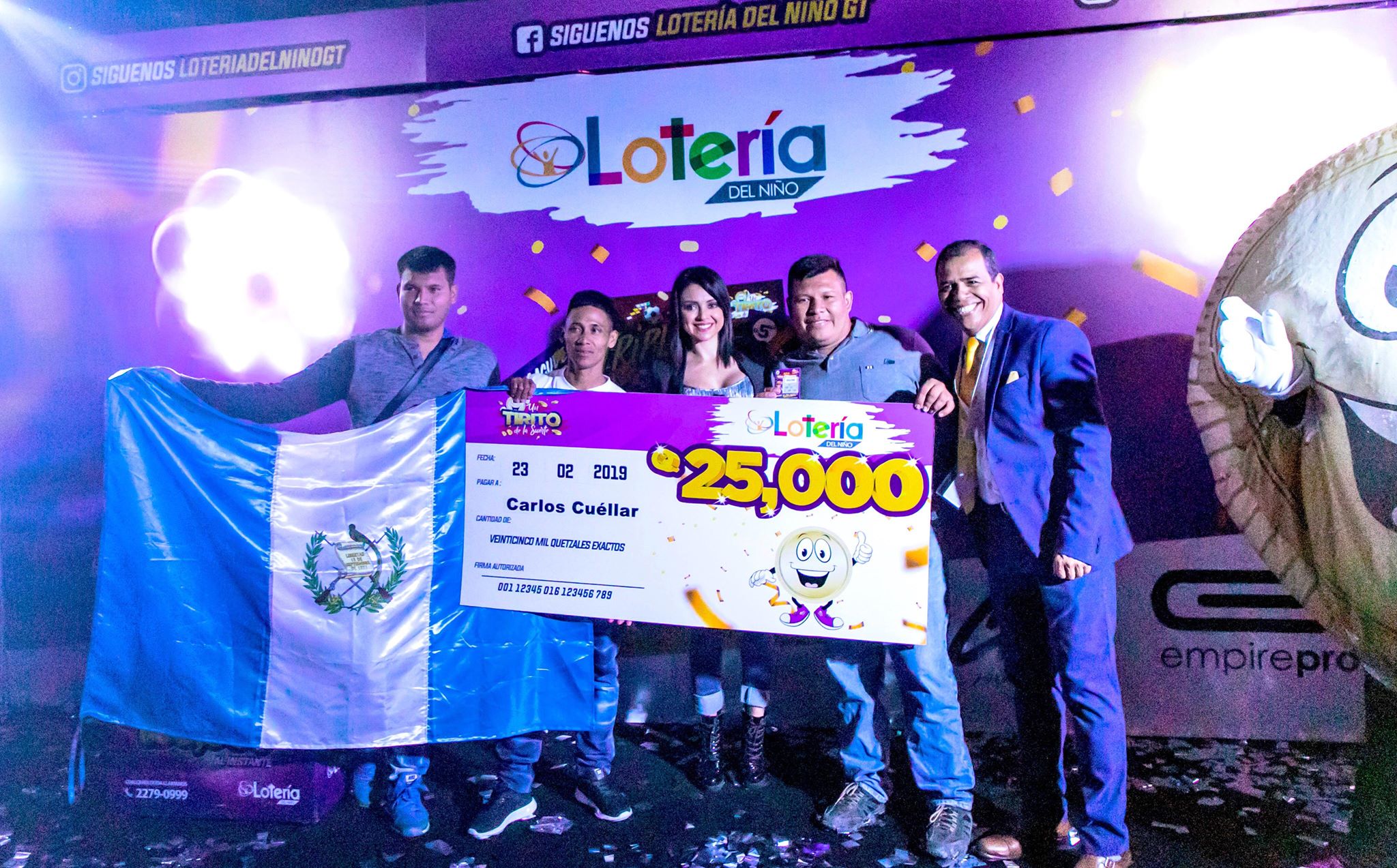 Lotería del niño Guatemala