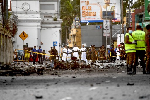 Ataques en Sri Lanka. Foto: AFP.