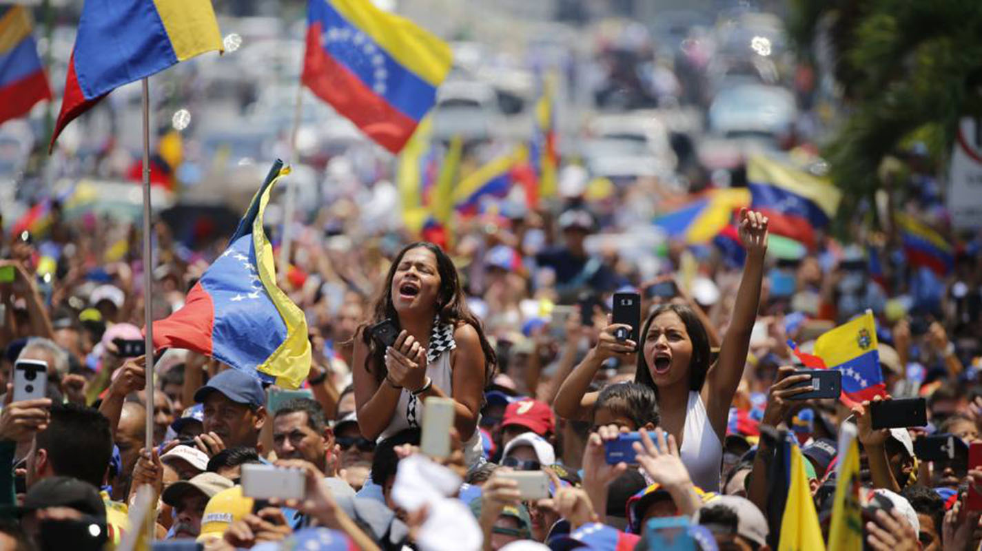 Grupo de Lima busca una salida pacífica a la crisis venezolana. Foto con fines ilustrativos