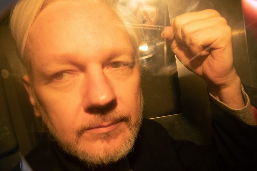 Julian Assange. AFP.