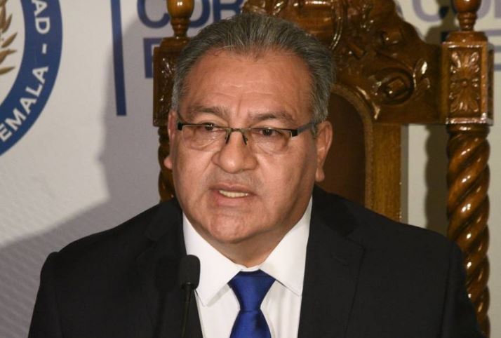 Bonerge Mejía, magistrado de la Corte de Constitucionalidad (CC).