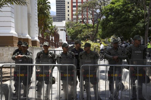 Guardia bolivariana de Venezuela.