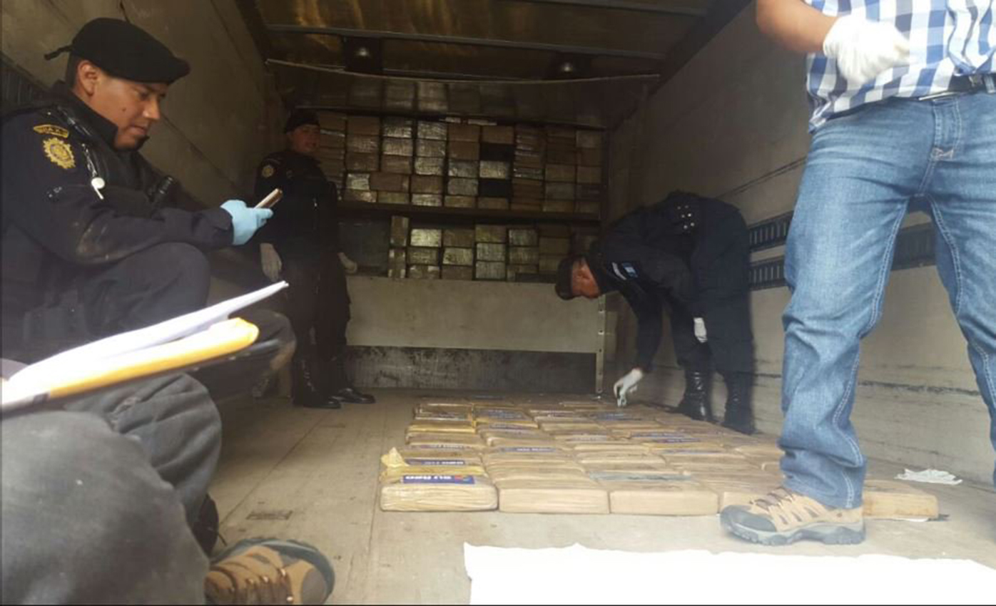 ¿A cuánto asciende la droga decomisada en 2019 en Guatemala? Foto PNC