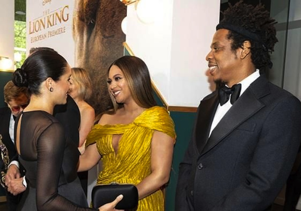 Meghan Markle, Beyoncé y Jay-Z