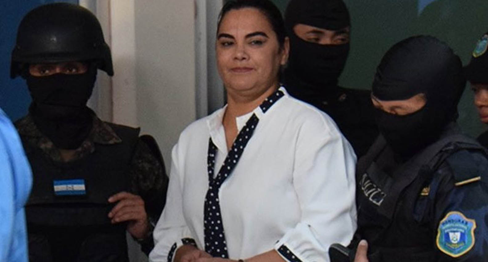 La exprimera dama de Honduras Rosa Elena Bonilla; esposa del expresidente Porfirio Lobo