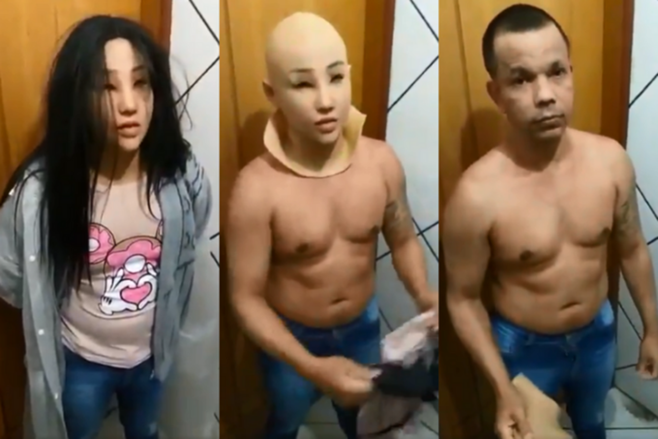 Narcotraficante brasileño intenta fugarse disfrazado de mujer