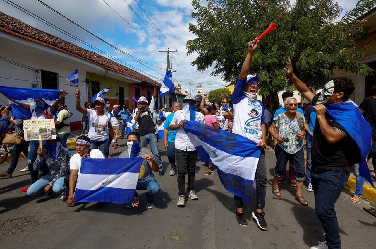 Oposición nicaragüense busca unirse para revivir protestas contra Daniel Ortega