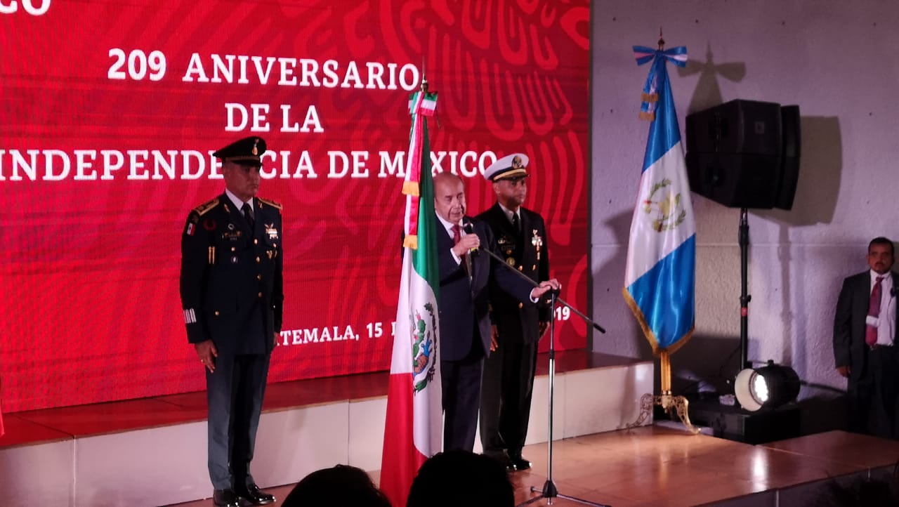 Embajada de México conmemora los 209 años de Independencia