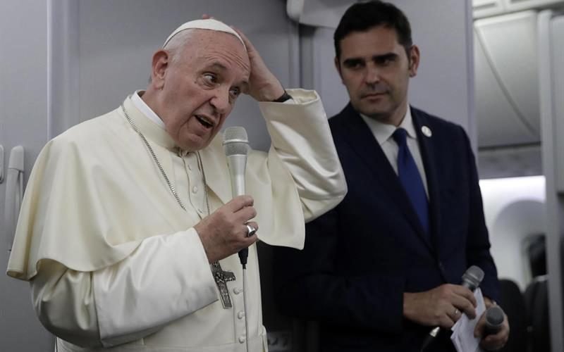 Papa Francisco habló sobre el incidente en el elevador