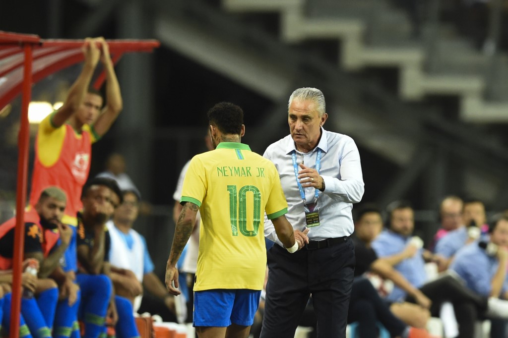 Neymar, partido Brasil vs Nigeria