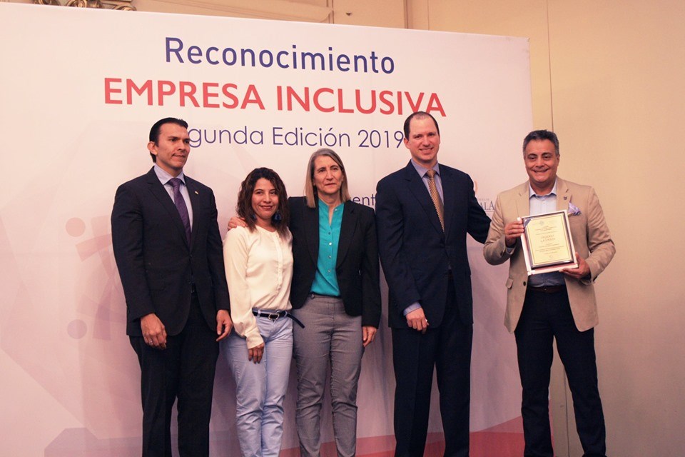 CentraRSE reconoció a las empresas inclusivas.