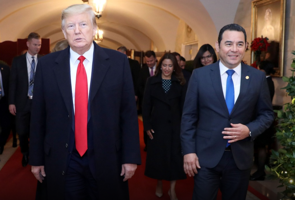 Los elogios de Trump y las peticiones que le hizo Jimmy Morales en la Casa Blanca