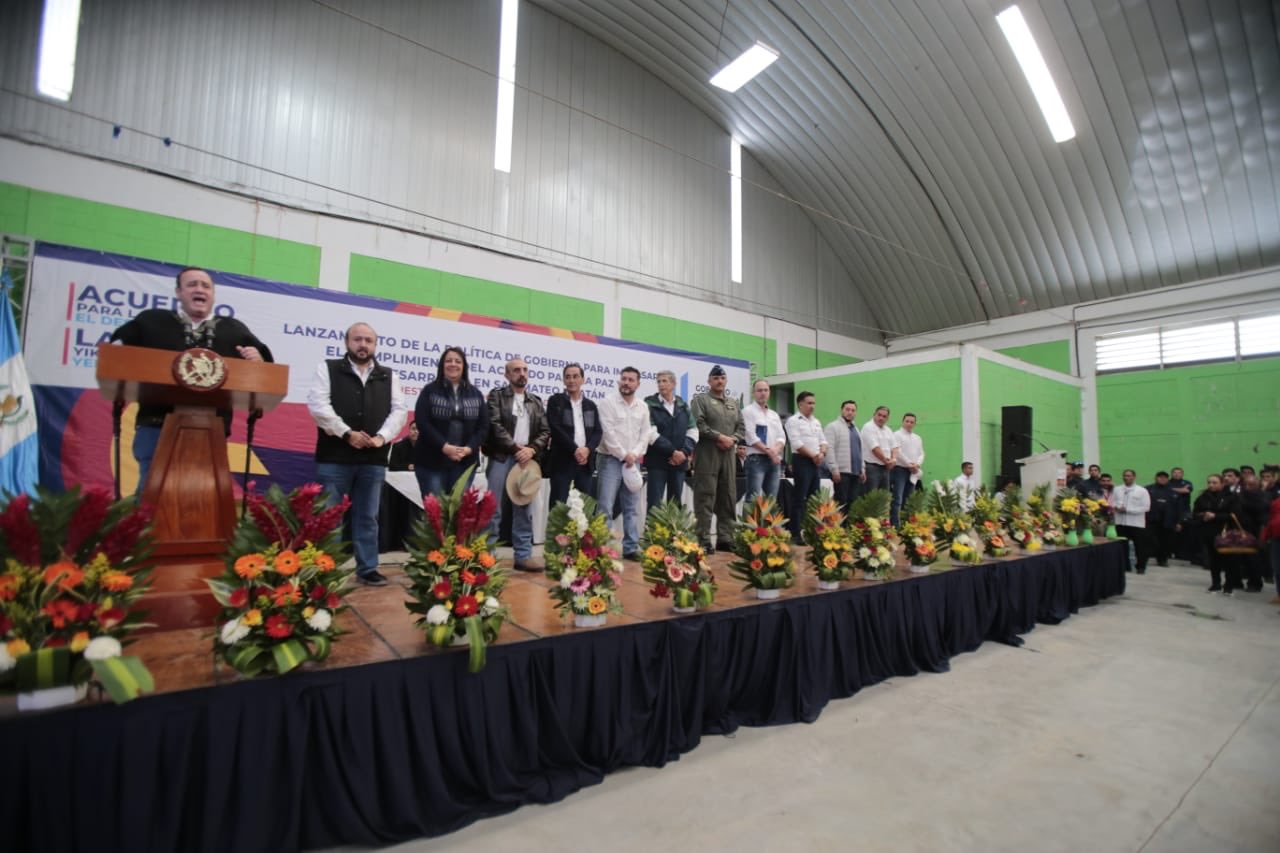 Cinco años después, PNC, MP y OJ regresa a San Mateo Ixtatán, Huehuetenango