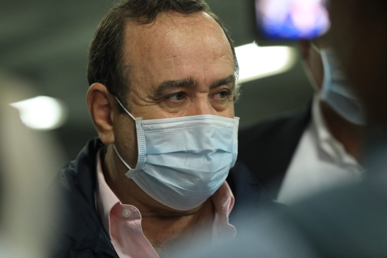 Presidente Alejandro Giammattei se refiere a extensión del toque de queda por emergencia del coronavirus