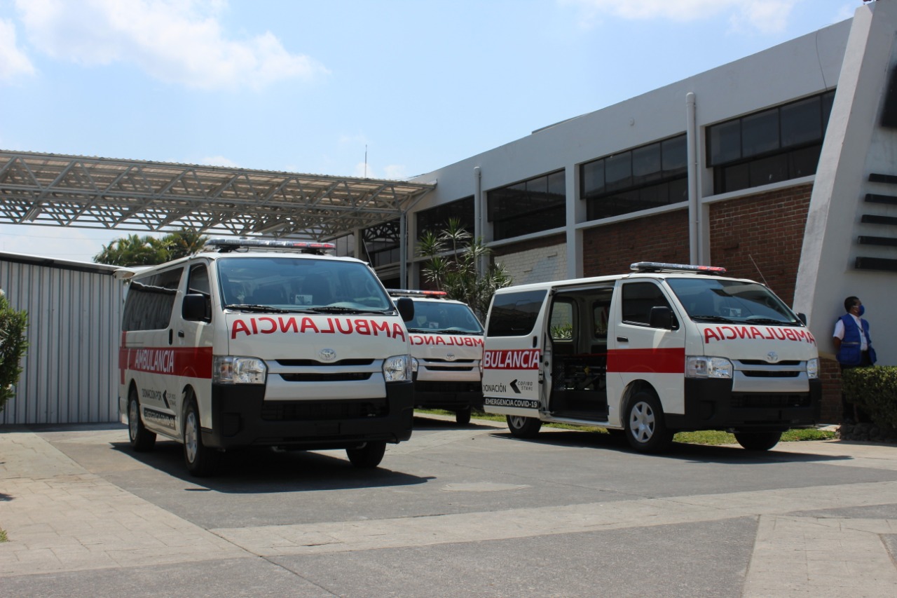 Toyota ambulancias coronavirus