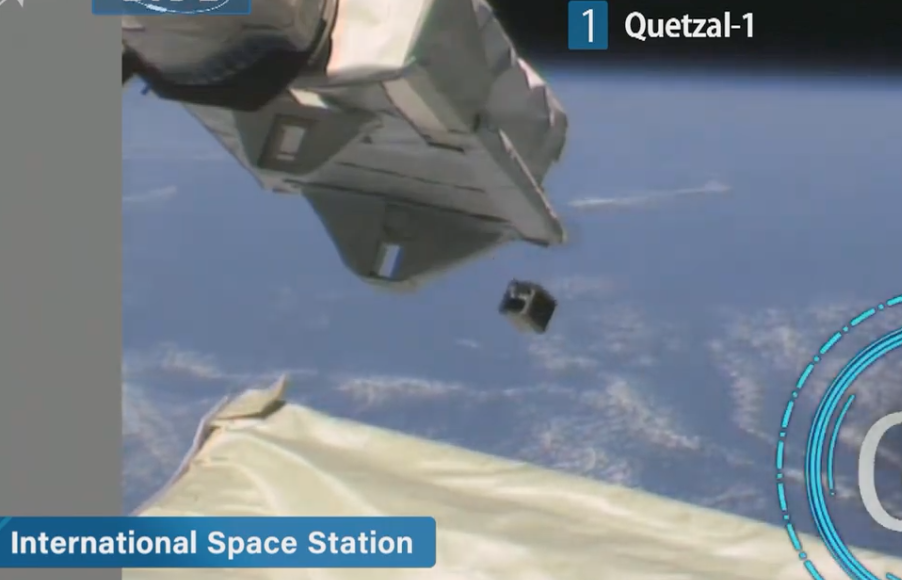 Satélite guatemalteco, Quetzal-1, ya está en órbita
