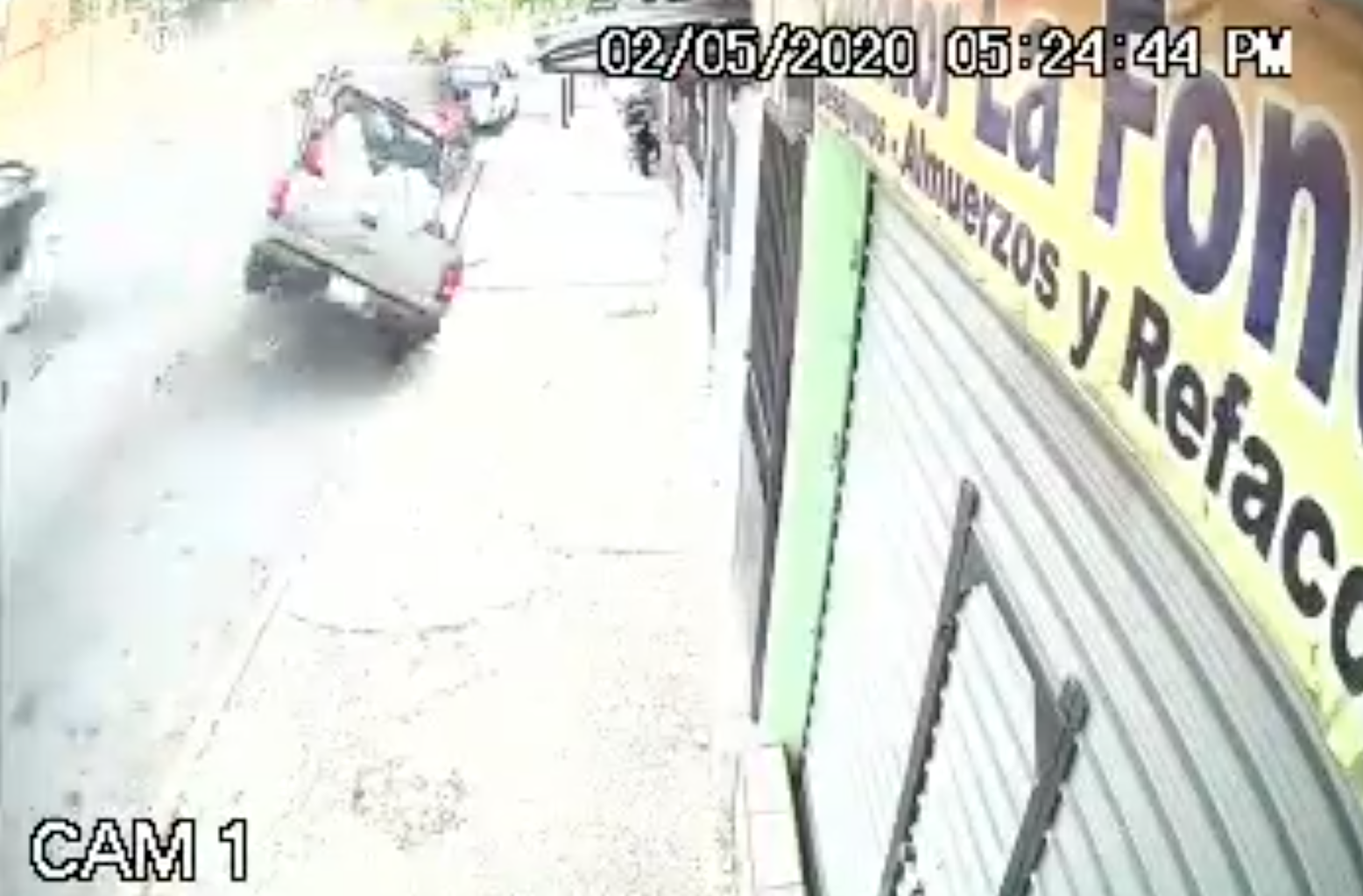 VIDEO: así fue el fatal accidente en la calzada Atanasio Tzul