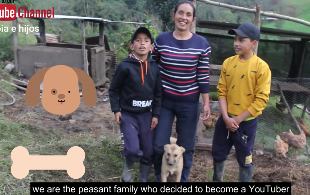 Familia campesina colombiana conquista YouTube con 'tips' para abrazar el agro