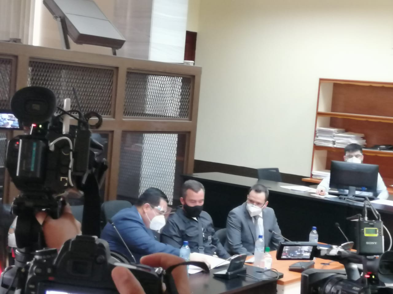 audiencia de motivo de detención del exministro Alejandro Sinibaldi