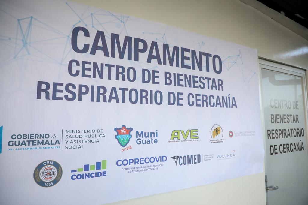 Municipalidad de Guatemala habilita Centro de Bienestar Respiratorio en la zona 14