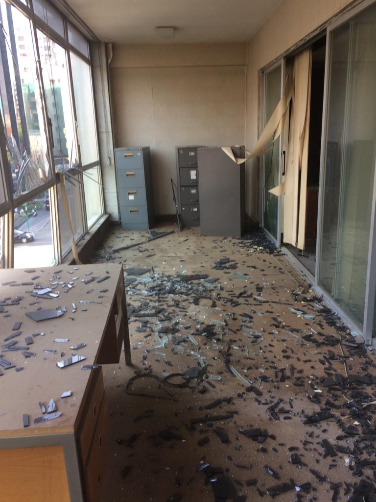 Reportan daños en consulado de Guatemala en Beirut tras explosiones
