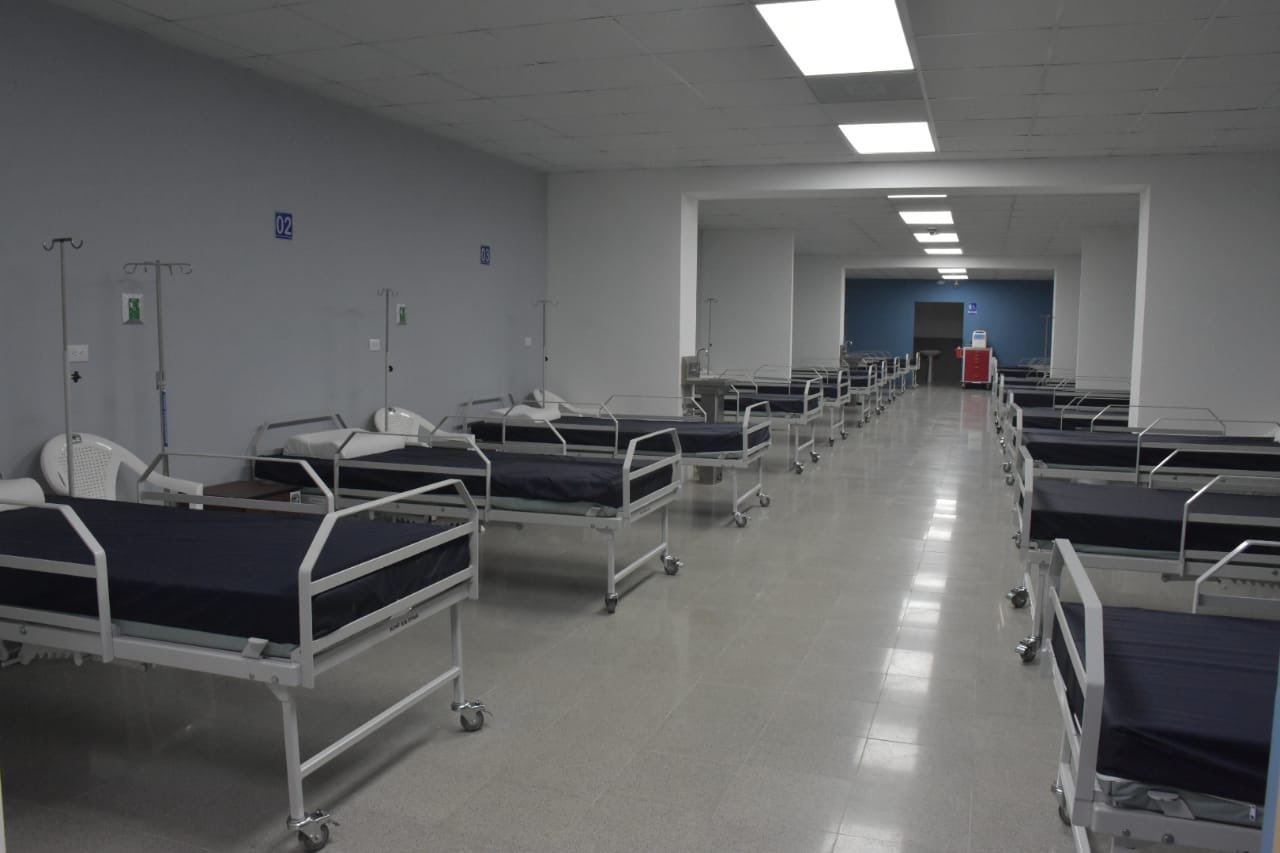 hospital temporal de Santa Lucía Cotzumalguapa, Escuintla