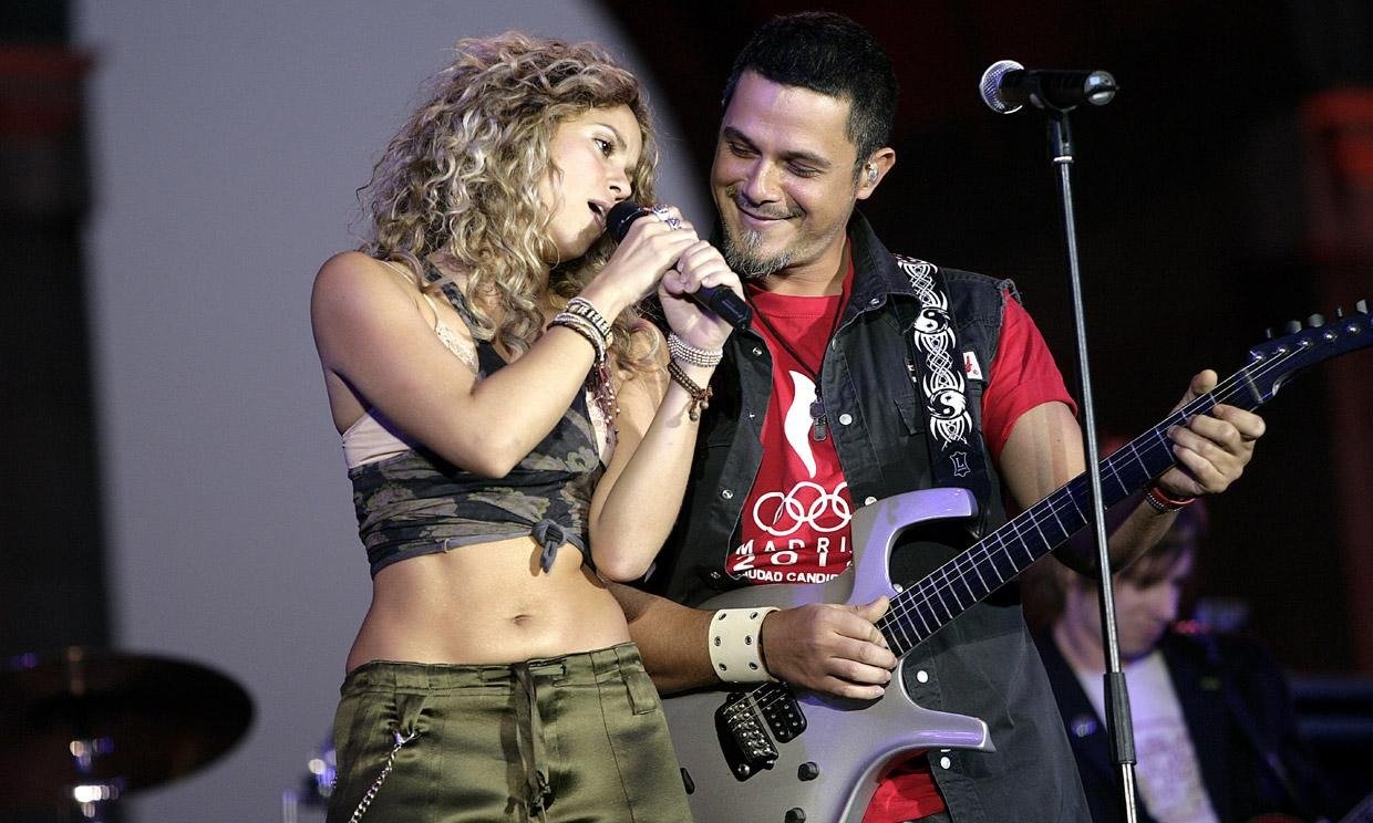 Shakira y Sanz